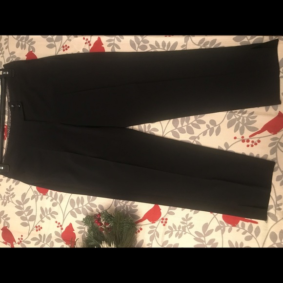 WHBM Black Dress Capri Pant - Picture 8 of 8